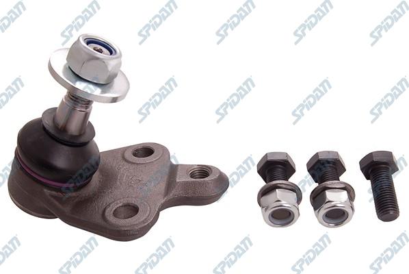 SPIDAN CHASSIS PARTS 50653 - Шаровая опора, несущий / направляющий шарнир www.autospares.lv