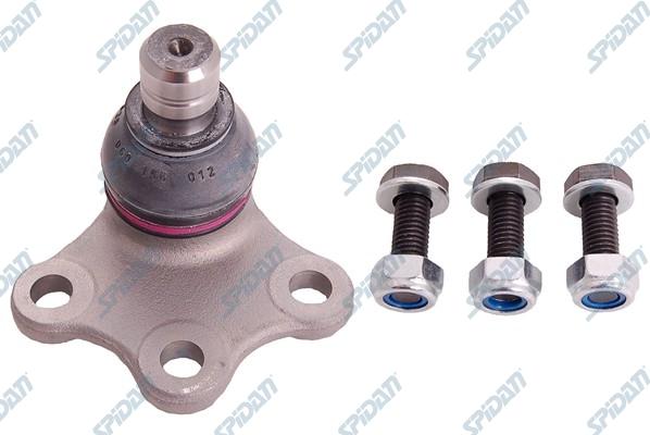 SPIDAN CHASSIS PARTS 50661 - Шаровая опора, несущий / направляющий шарнир www.autospares.lv