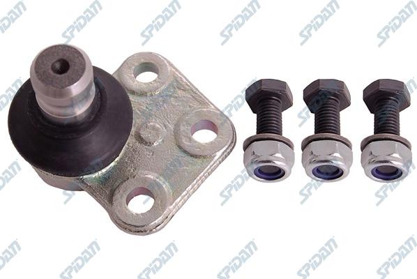 SPIDAN CHASSIS PARTS 50636 - Balst / Virzošais šarnīrs autospares.lv