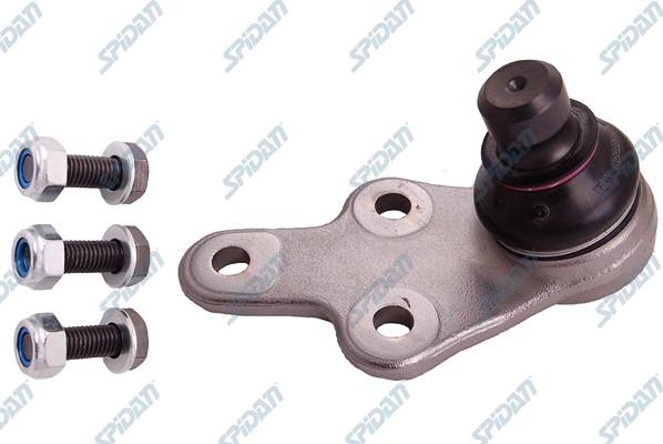 SPIDAN CHASSIS PARTS 50624 - Шаровая опора, несущий / направляющий шарнир www.autospares.lv