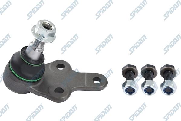 SPIDAN CHASSIS PARTS 50334 - Balst / Virzošais šarnīrs autospares.lv