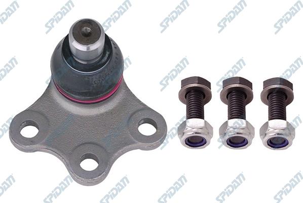 SPIDAN CHASSIS PARTS 50736 - Шаровая опора, несущий / направляющий шарнир www.autospares.lv