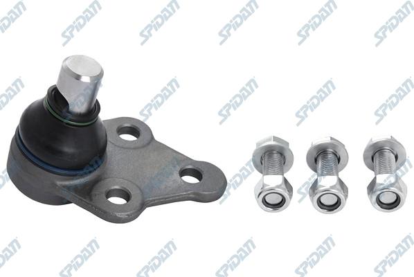 SPIDAN CHASSIS PARTS 51486 - Balst / Virzošais šarnīrs autospares.lv