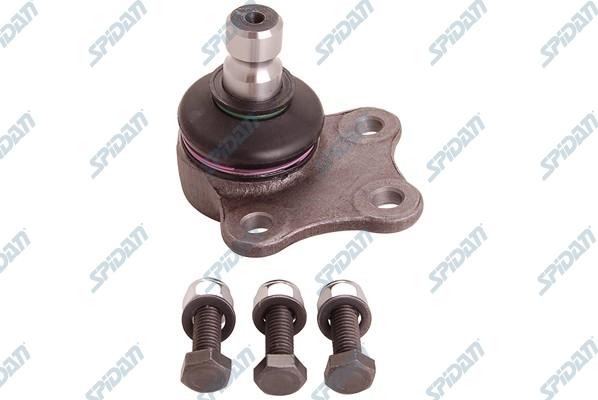 SPIDAN CHASSIS PARTS 57246 - Шаровая опора, несущий / направляющий шарнир www.autospares.lv