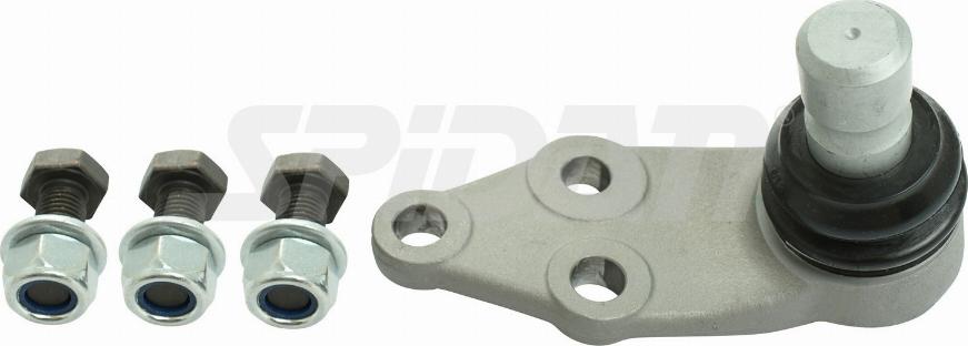 SPIDAN CHASSIS PARTS 62197 - Шаровая опора, несущий / направляющий шарнир www.autospares.lv