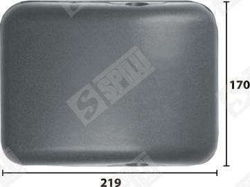 Spilu 61439 - Platleņķa spogulis www.autospares.lv