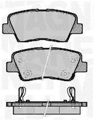 Ssangyong 48413341A0 - Тормозные колодки, дисковые, комплект www.autospares.lv