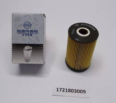 Ssangyong 1721803009 - Eļļas filtrs www.autospares.lv