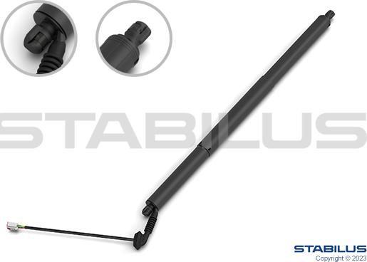 STABILUS 943852 - Elektromotors, Bagāžas nod. vāks www.autospares.lv