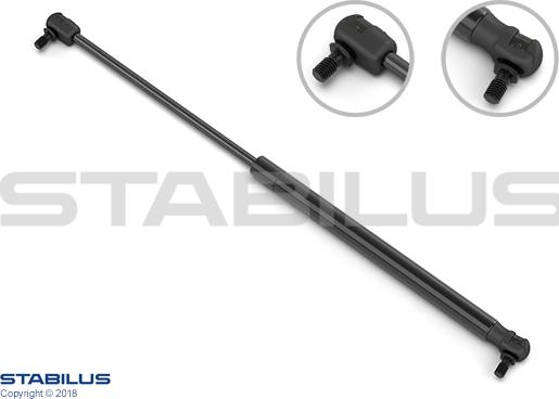 STABILUS 996870 - Gāzes atspere, Bagāžas / Kravas nodalījuma vāks www.autospares.lv