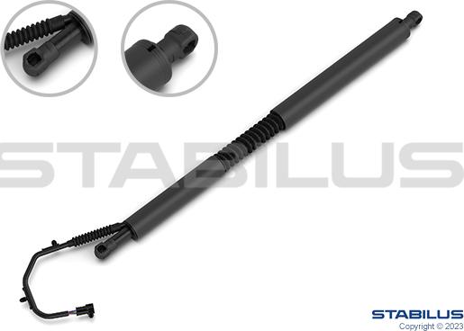 STABILUS 411596 - Elektromotors, Bagāžas nod. vāks www.autospares.lv