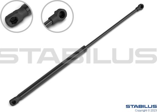 STABILUS 484726 - Gāzes atspere, Bagāžas / Kravas nodalījuma vāks www.autospares.lv