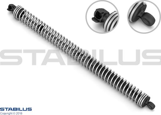 STABILUS 629097 - Gāzes atspere, Bagāžas / Kravas nodalījuma vāks www.autospares.lv