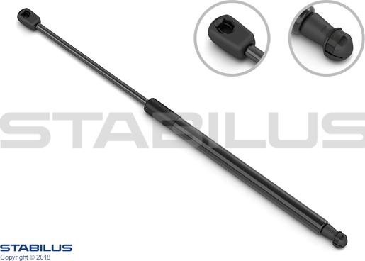 STABILUS 032724 - Gāzes atspere, Bagāžas / Kravas nodalījuma vāks www.autospares.lv