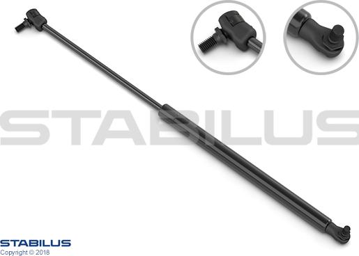 STABILUS 138383 - Gāzes atspere, Bagāžas / Kravas nodalījuma vāks www.autospares.lv