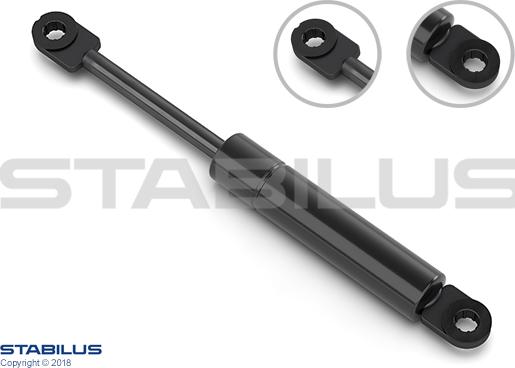 STABILUS 120000 - Gāzes atspere, Viduskonsole www.autospares.lv