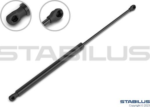 STABILUS 305977 - Gāzes atspere, Bagāžas / Kravas nodalījuma vāks www.autospares.lv