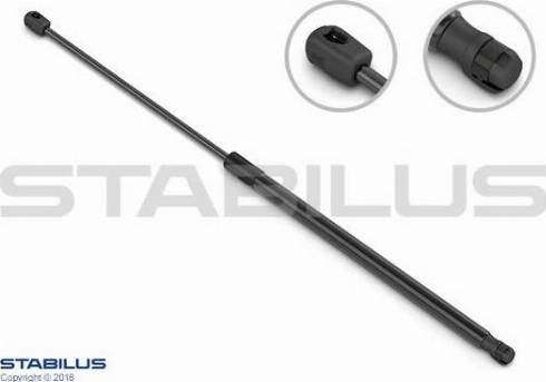 STABILUS 498347 - Gāzes atspere, Bagāžas / Kravas nodalījuma vāks www.autospares.lv