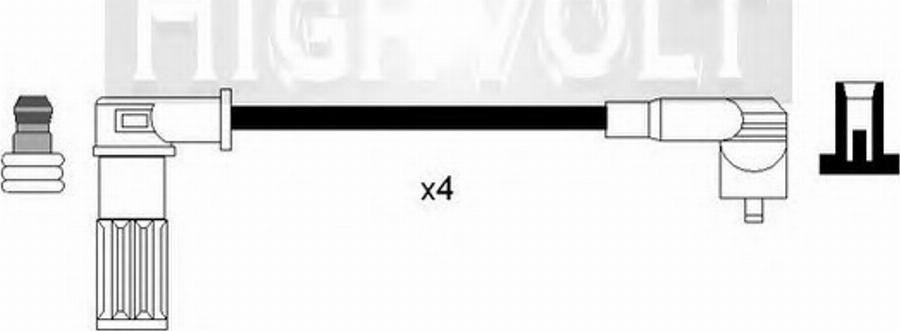 Standard OEF509 - Augstsprieguma vadu komplekts www.autospares.lv