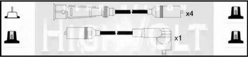 Standard OEF675 - Augstsprieguma vadu komplekts www.autospares.lv