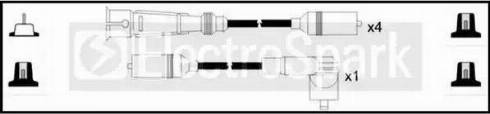 Standard OEK592 - Augstsprieguma vadu komplekts www.autospares.lv