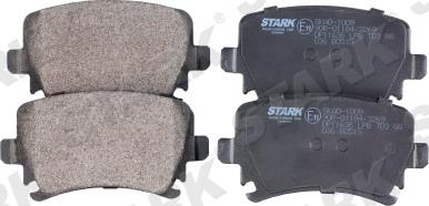 Stark SKAD-1009 - Brake Pad Set, disc brake www.autospares.lv