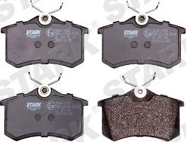 Stark SKAD-1028 - Brake Pad Set, disc brake www.autospares.lv