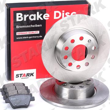 Stark SKBK-1090092 - Bremžu komplekts, Disku bremzes www.autospares.lv