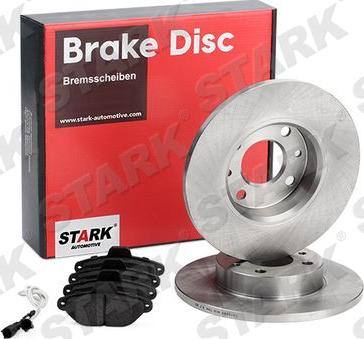 Stark SKBK-1090041 - Bremžu komplekts, Disku bremzes www.autospares.lv