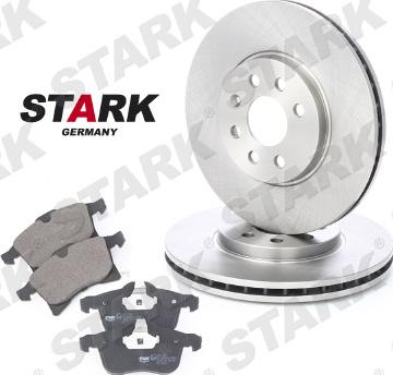 Stark SKBK-1090055 - Brake Set, disc brakes www.autospares.lv