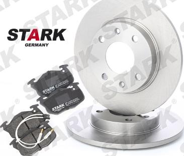 Stark SKBK-1090050 - Bremžu komplekts, Disku bremzes www.autospares.lv