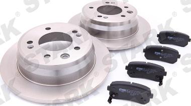 Stark SKBK-1090065 - Brake Set, disc brakes www.autospares.lv