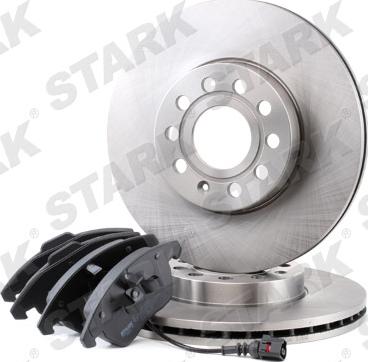 Stark SKBK-1090009 - Bremžu komplekts, Disku bremzes autospares.lv