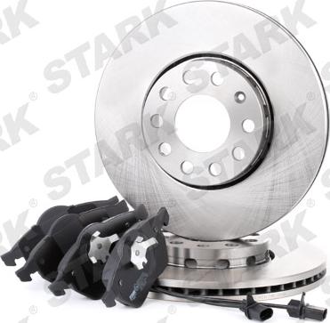 Stark SKBK-1090005 - Brake Set, disc brakes www.autospares.lv