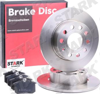 Stark SKBK-1090010 - Bremžu komplekts, Disku bremzes autospares.lv