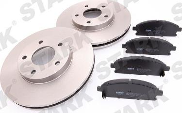 Stark SKBK-1090085 - Brake Set, disc brakes www.autospares.lv