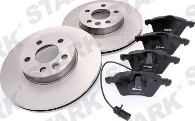 Stark SKBK-1090082 - Дисковый тормозной механизм, комплект www.autospares.lv