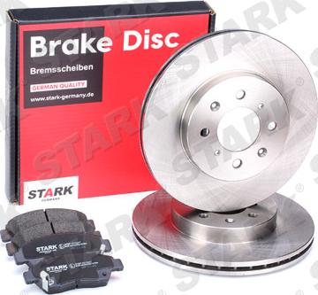 Stark SKBK-1090087 - Brake Set, disc brakes www.autospares.lv