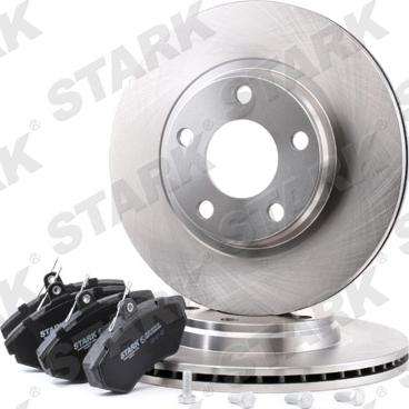 Stark SKBK-1090035 - Brake Set, disc brakes www.autospares.lv