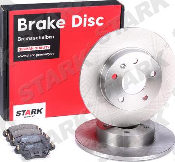 Stark SKBK-1090021 - Bremžu komplekts, Disku bremzes autospares.lv