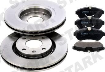 Stark SKBK-1090190 - Дисковый тормозной механизм, комплект www.autospares.lv