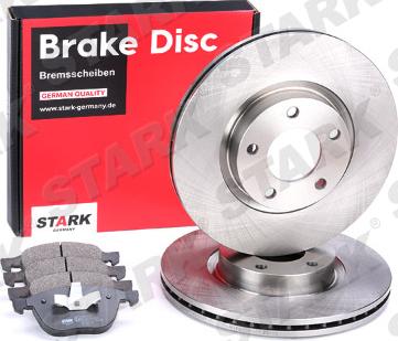 Stark SKBK-1090150 - Brake Set, disc brakes www.autospares.lv