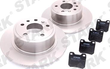 Stark SKBK-1090106 - Brake Set, disc brakes www.autospares.lv