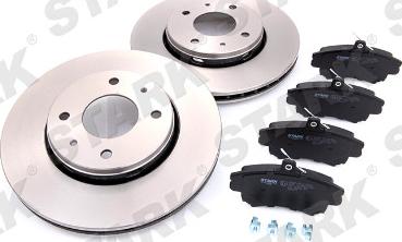 Stark SKBK-1090112 - Brake Set, disc brakes www.autospares.lv