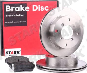 Stark SKBK-1090189 - Bremžu komplekts, Disku bremzes www.autospares.lv