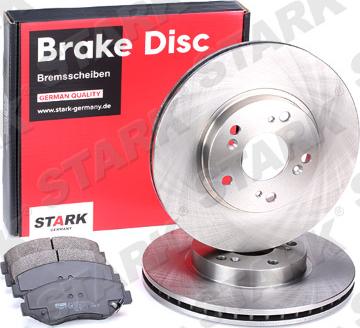 Stark SKBK-1090188 - Brake Set, disc brakes www.autospares.lv