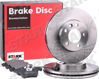 Stark SKBK-1090136 - Bremžu komplekts, Disku bremzes www.autospares.lv