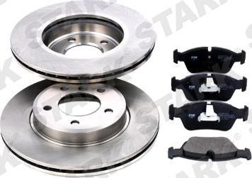 Stark SKBK-1090131 - Дисковый тормозной механизм, комплект www.autospares.lv