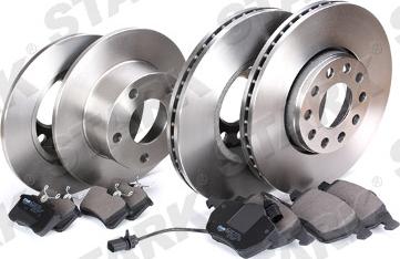 Stark SKBK-1090175 - Brake Set, disc brakes www.autospares.lv