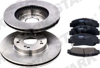 Stark SKBK-1090176 - Brake Set, disc brakes www.autospares.lv